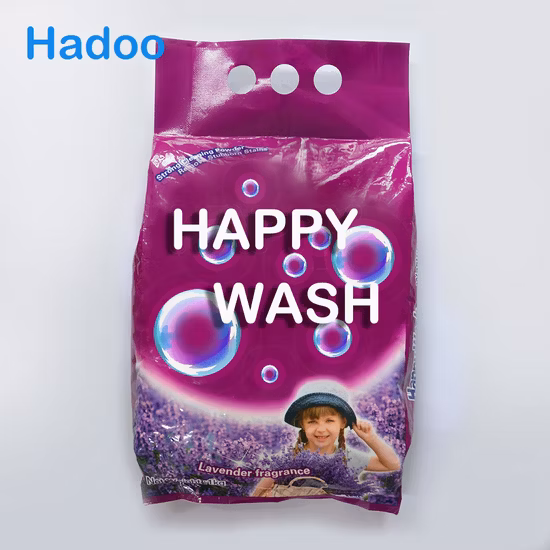 1kg OEM毎日のクリーニング衣類洗濯用粉末洗剤顧客ブランド付き